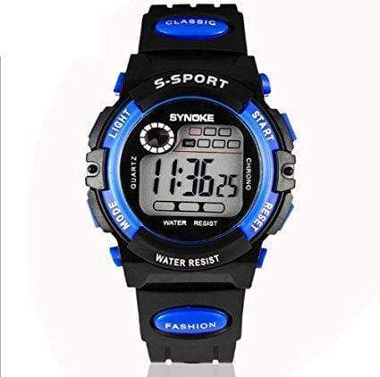 AussieSuperStore Homeware Supplies Unisex Kids Student Watches Fashion Sports Watches Wristband Digital Watches (Blue) Unisex Kids Student Fashion Sport with Alarm Wristband Digital Watches CBJL99269BLU